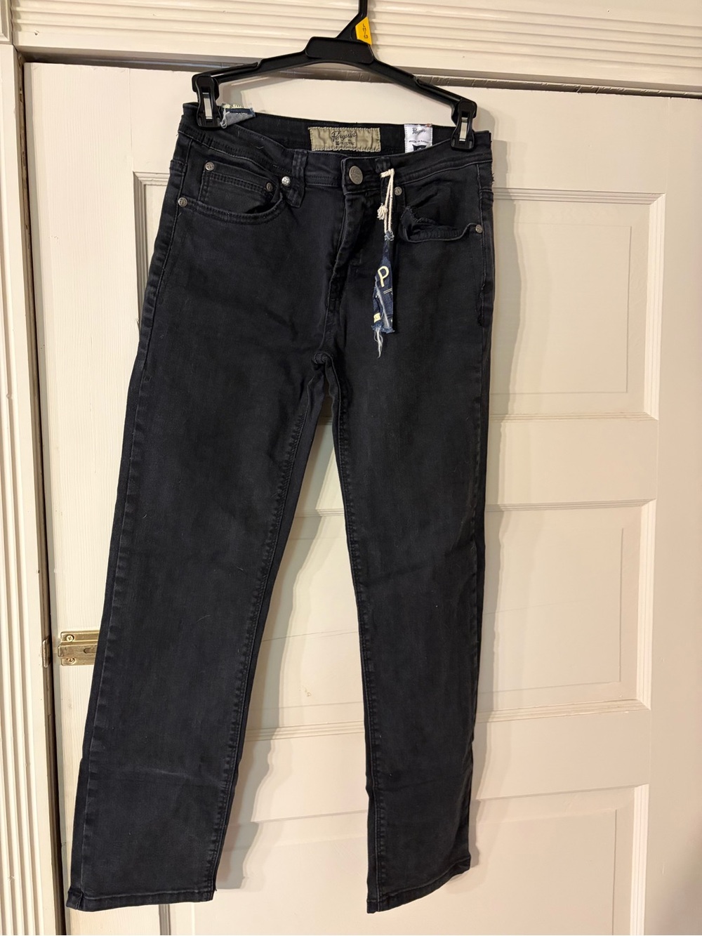 Original Penguin Boys Black Straight Jeans